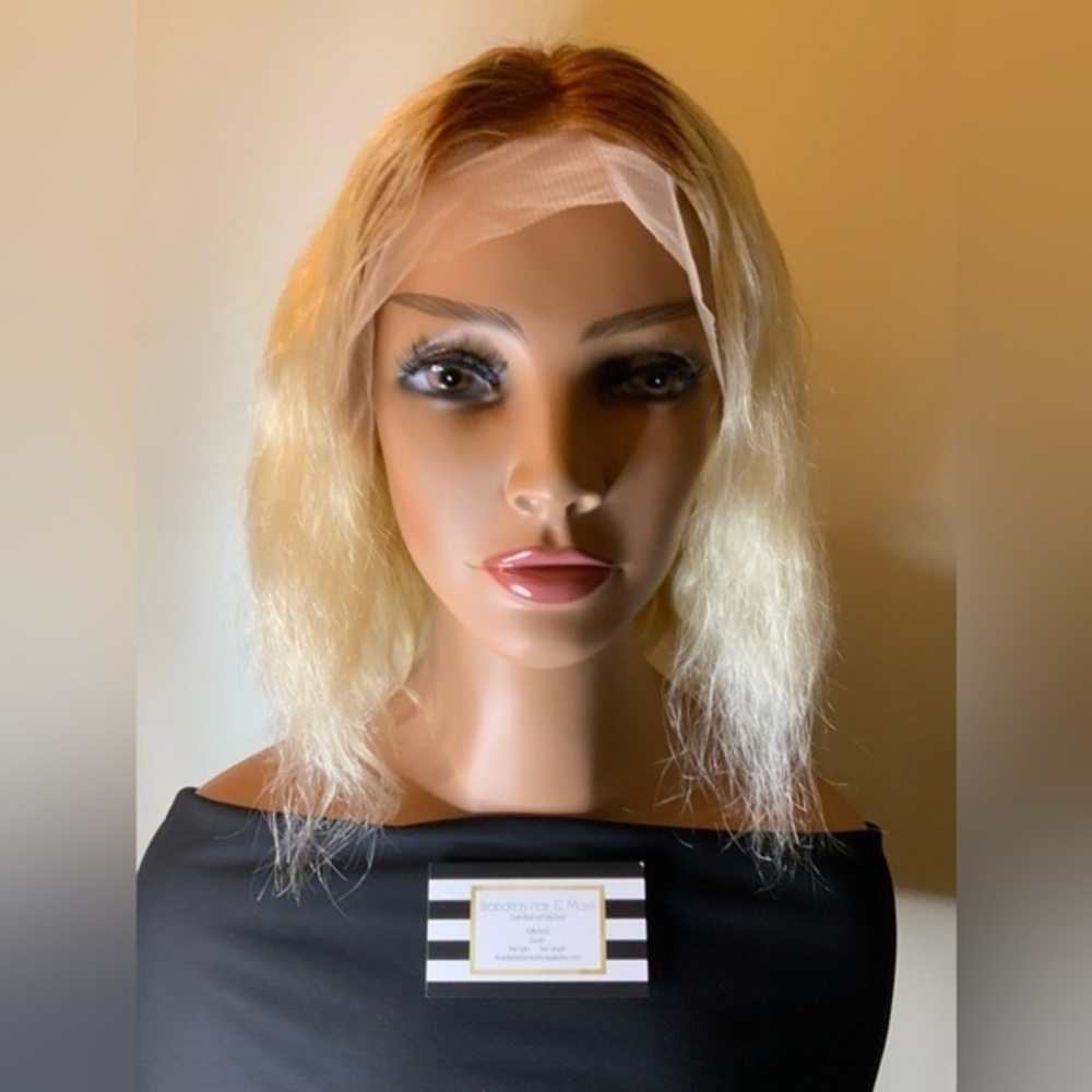 BC115 Human Hair lace Front t-part Wig - Picture 10 of 13